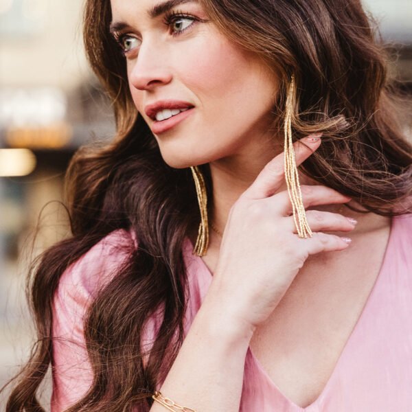 Kuota Beaded Drop Earrings