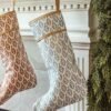 Handmade Christmas Stockings-Juniper Print