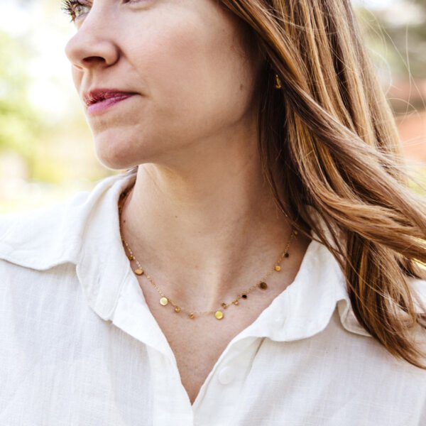 Confetti Gold Necklace