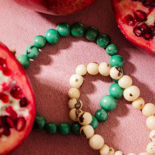 Acai Beaded Elastic Bracelet